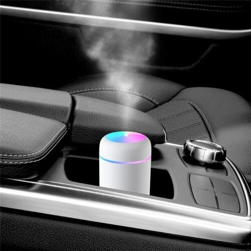 1pcs Portable 300ml Humidifier USB Ultrasonic Dazzle Cup Aroma Diffuser Cool Mist Maker Air Humidifier Purifier with Romantic
