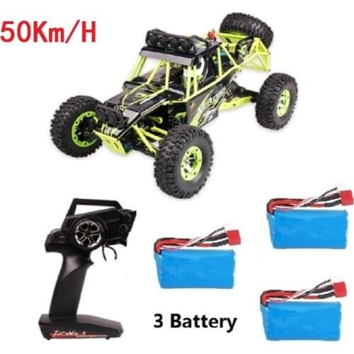 WLtoys 12428 RC Car 4WD 1/12 2.4G 50km/h High Speed Monster Truck Remote Control Car RC Buggy Off-Road Updated Version VS A979-B