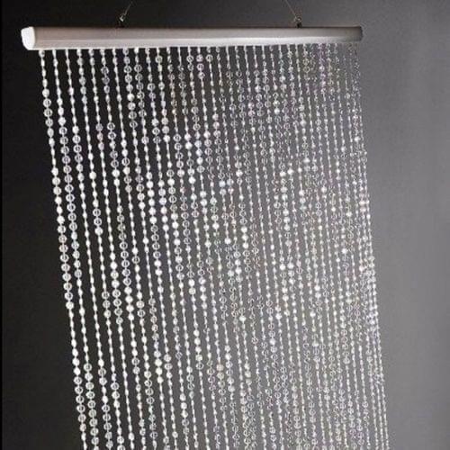 12FT(Height) Sparkles Beaded Curtains - Sparkle Bead Chandeliers - Sparkles Rolls of Beads 4PCS/Lot