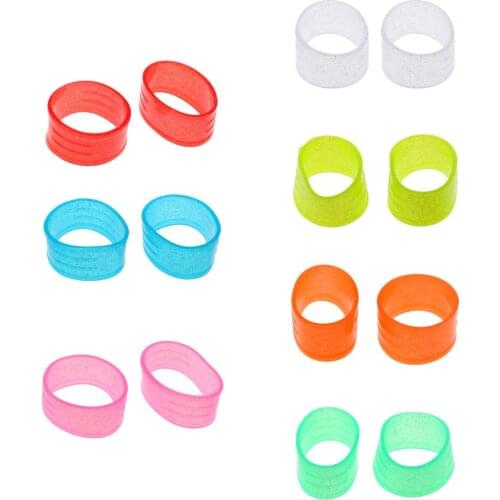 2Pcs Badminton Racket Handle Ring Tennis Racquet Overgrip Protector 7 Colors