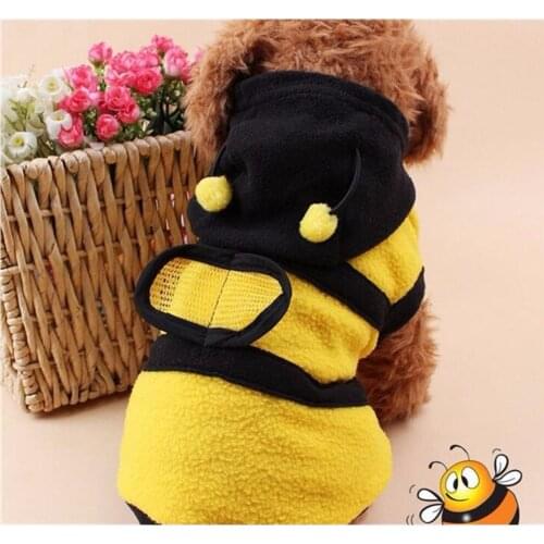 1Pcs Lovely Splicing Sweater Spring Autumn Puppy velvet Coat T-Shirt Pet Dog Apparel Clothes honey Shirt