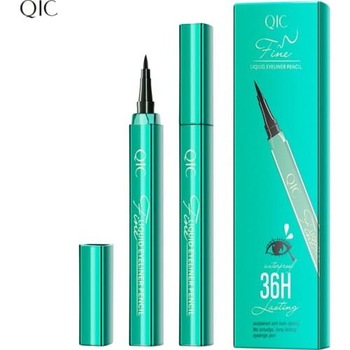 1 Pc Emerald Green Eye Liner Pen Cosmetics Sexy Beauty Women Waterproof Long-lasting Liquid Eyeliner Pencil Make Up Tool TSLM1