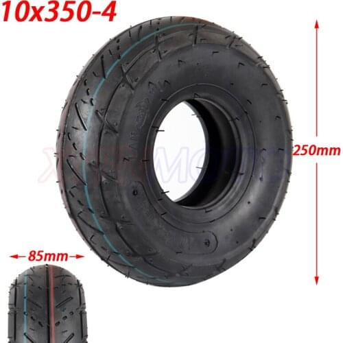 4" 4 Inch tire 10x350-4 Tire Mini Moto and inner tube electric gasoline scooter Goped Petrolscooter Minimoto Tyre