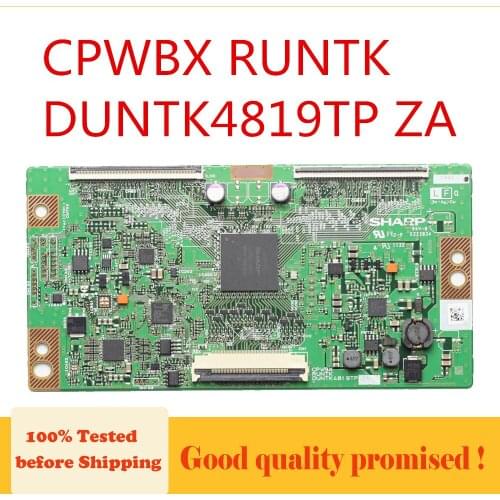 4819TP ZA Tcon Board CPWBX RUNTK DUNTK4819TP ZA for Sharp ...etc. Professional Test Board Free Shipping DUNTK 4819TP