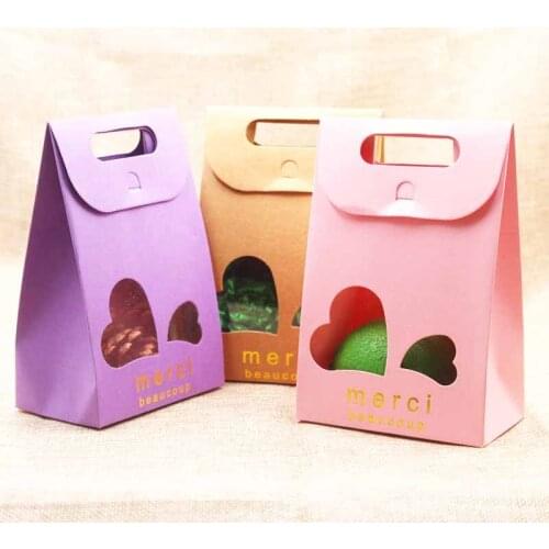 50pcs new color Russia Thank you gold"Merci" bags/boxes with stand up window for wedding/Gift/candys/nuts/tea Packing Bags