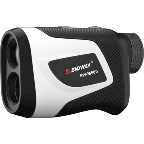 SNDWAY Laser Rangefinder Telescope Laser Distance Meter SW-M500 Mini Golf Measure Rangefinder for Hunting Camping Survey