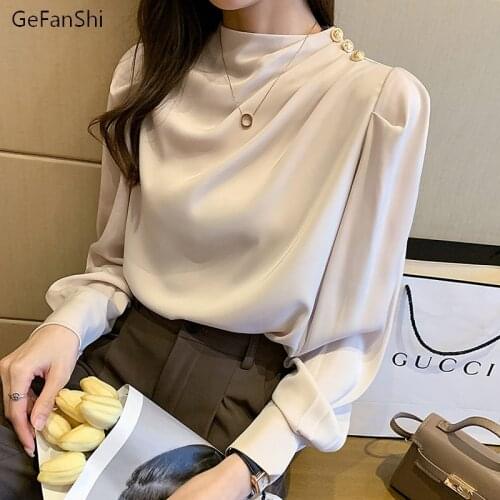 GeFanShi Satin Blouses
