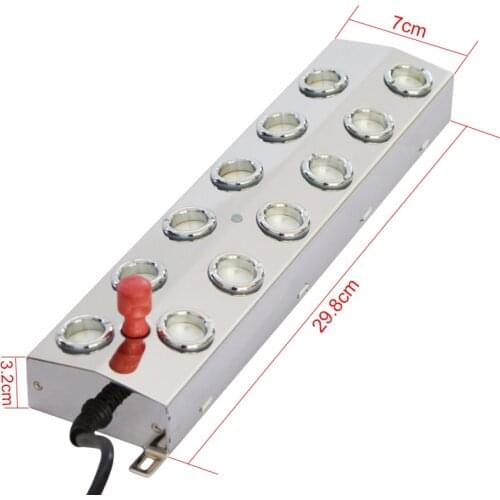 Mist Maker Air Humidifier Vaporizer Steam Cool Mist Humidifier ATWFS 12 Head 6KG Ultrasonic Diffuser