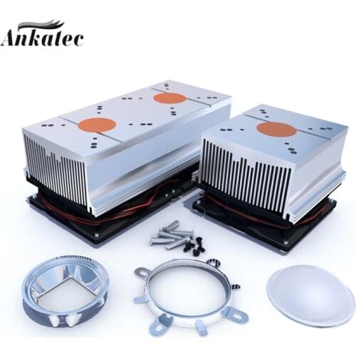 Matrix LED chip Radiator Beads Heatsink Aluminum Heat Sink Cooling Cooler Fit LED Transistor Module Power PCB Heat Dissipation