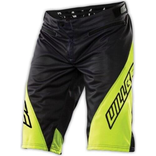 2019 New WillBros MTB BMX Racing Black Short Pants Motocross Downhill Bike Sprint Race Shorts For Men