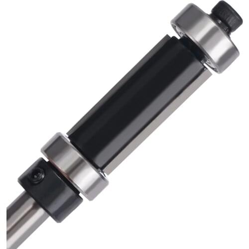 New 1/4'' Shank Carbide Top & Bottom Bearing Flush Trim Pattern Router Bit For Woodworking Tool