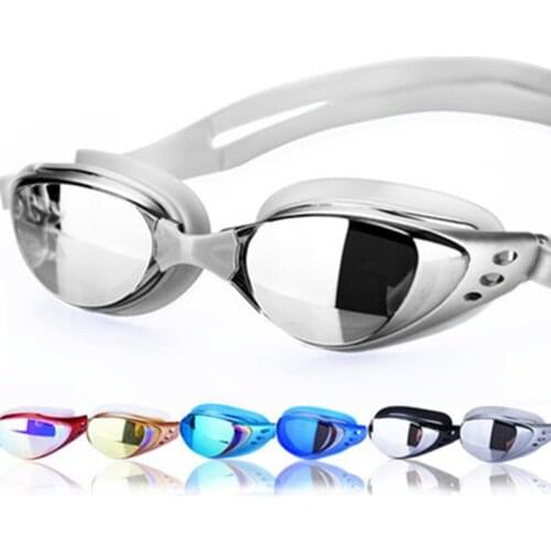 Swimming Goggles For Men Women Anti-Fog uv Prescription Waterproof Silicone adjust Swim Pool Eyewear Adults Kids Diving Glasses