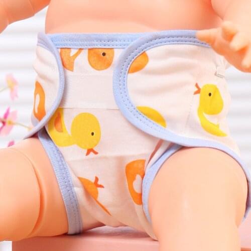 Cotton Baby Nappy Diaper Reusable Washable Cloth Diapers Nappy Cover Waterproof Newborn Baby Traning Panties Diapers