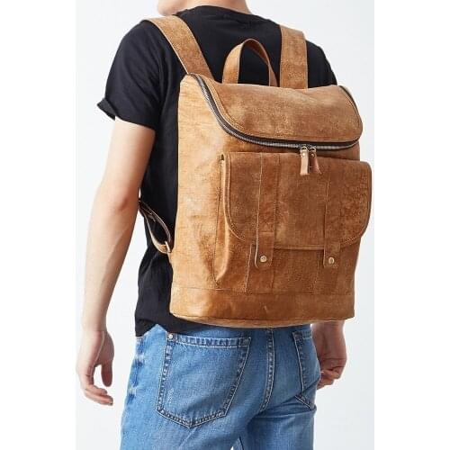 New Men Travel Bag Genuine Leather Backpack Male Laptop Casual Man Messenger Women Backpack Female Schoolbag Backpacks For Men