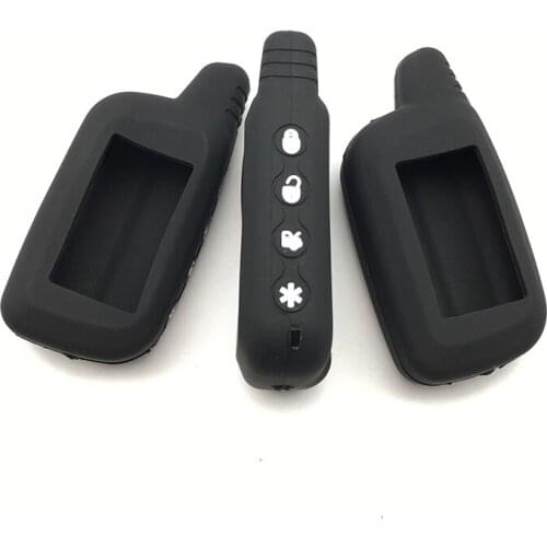 High quality silicone key cover for Russian alarms SLK-675RS SLK-868RS SLK-450SC SLK-650RS SLK-850RS SLK-468 LCD protect shell