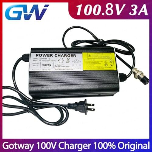 Gotway 100V 3A Charger 100% original 100.8v gw spare parts accessories charge monster msuper x msuper pro nikola