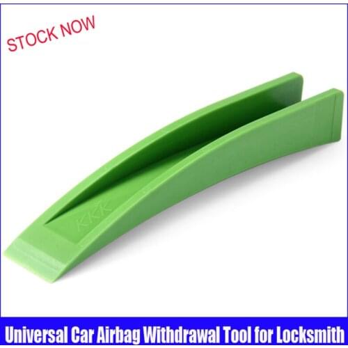 Green Durable Nylon Wedge Crowbar Locksmith Tool Master Lock for car
