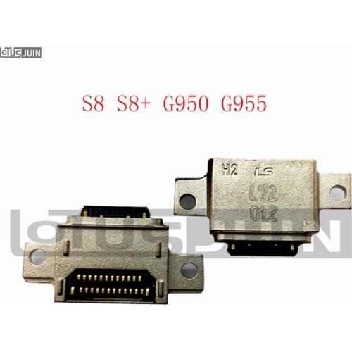 10PCS Charger Micro USB Charging Port Dock Connector Socket For Samsung Galaxy S8 S8+ G950 G955 Replacement Repair Parts