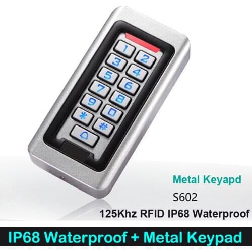 1000 User 125khz RFID Access Control System Proximity Card keypad Standalone Door Access Controler machine