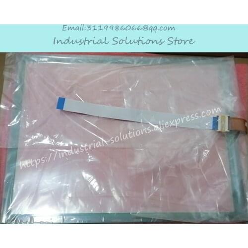 12.1 Inch 7 Wire N010-0550-T715 Touch Screen Panel Glass 90% New Or Compatible Touch