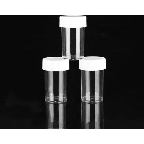 15pcs Refillable Empty Cosmetic Makeup Plastic Transparent Container Bottle Storage Box Tattoo Supplies Make Up Tool