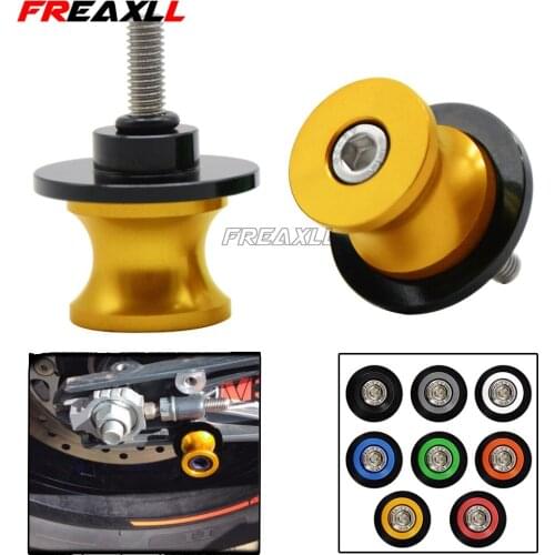 M8 Motorcycle accessories Swingarm Spools slider stand screws For Ducati 749/s 749 749r 999/R/S 8MM CNC Aluminum