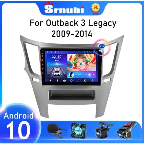 Android 10 Car Radio For Subaru Outback 4 Legacy 5 2009 - 2014 Multimedia Video Player GPS Navigation 2din DVD stereo Head Unit