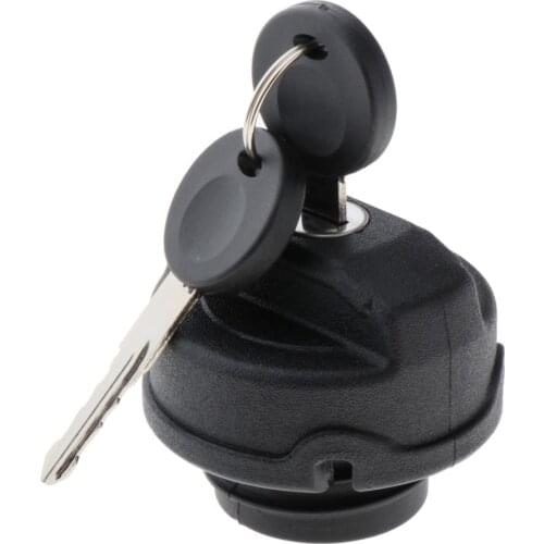 Vehicle Car Fuel Tank Locking Fuel Cap with 2 Keys Replacements Easy to Use
