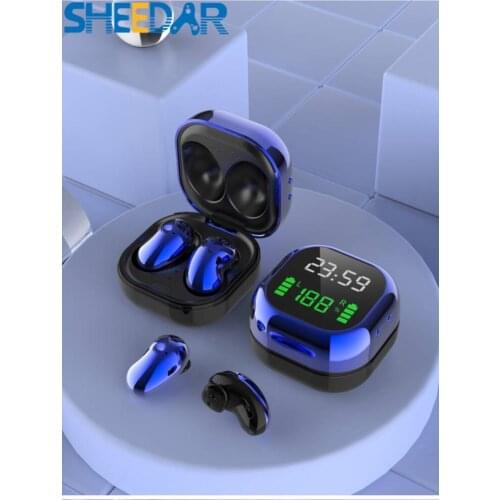 S6plus Wireless Headphones Bluetooth 5.1 Earphone TWS HIFI Mini In-Ear Sports Running Headset Support iOS/Android Phones HD Call