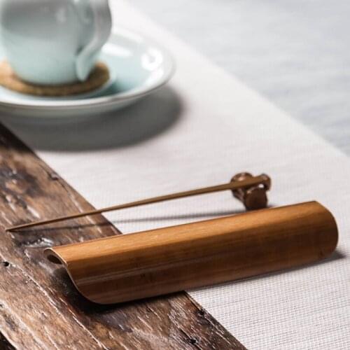 Sandalwood Accessories Tea Knife Set Handmade Ancient Horse Chinese Puer Tea Knife Tools High Grade Caja De Te Teaware DH50CZD