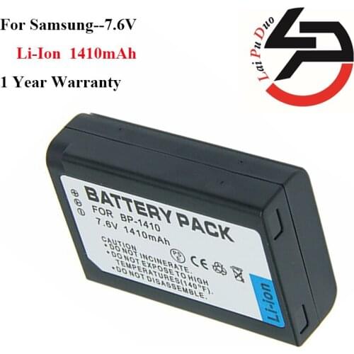Hot sale!!! High Quality 1410mAh Brand New Replacement Battery For Samsung BP-1410 NX30 WB2200F PM161 BP1410