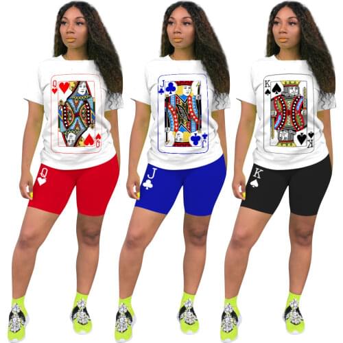 Two Piece Outfits for Women Summer 2021 oversized plus size 3XL 4XL Womens 2 Piece Outfit Set Top and Shorts Set Matching Set