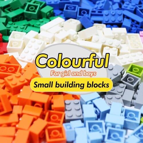 300pcs/500pcs DIY Building Blocks City Colorful Bricks Bulk Model Figures Educational Toys For Kids Children Gifts