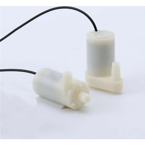 DC 2.5-6V Low Noise Submersible and Amphibious Brushless Motor Pump100L/H Mini Micro Submersible Water Pump