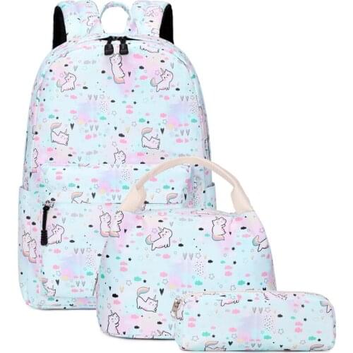 Abshoo Cute Cartoon Desigual School Backpack Lightweight Womans Backpack for Teenager Girls Water Resistant Preschool Tote Bag
