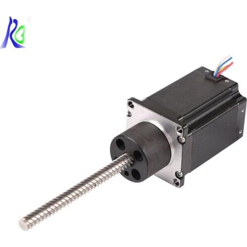 Approved 1.8 degree 12V dc NEMA 23 Hybrid Stepper Motor Captive Linear Actuator with Lead Screw