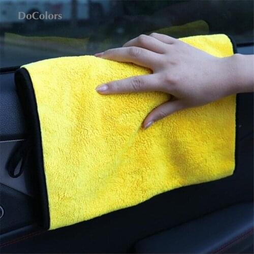 DoColors Car Wash Towel For LADA Vesta Granta 1300 Niva Samara Signet Priora Kalina Safarl largus vaz 2110-12 2106 2107