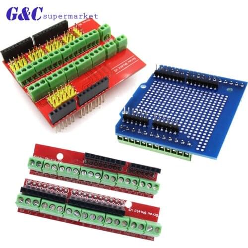 Proto Screw Shield V2/V3 Assembled prototype terminal expansion board for Arduino UNO R3