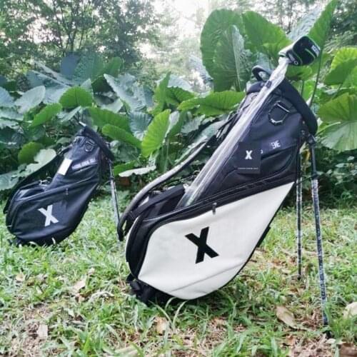 Golf Sports Equipment Bag Waterproof and Wear-Resistant Black Standard Professional Golf Bag Unisex