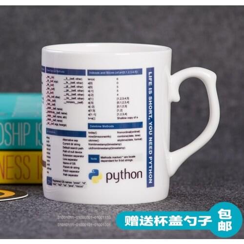 Creative Programmer Mug Ceramic Milk Breakfast Mug with Lid Personalized Tazas De Ceramica Creativ Coffee Cup Drinkwear DD60MG