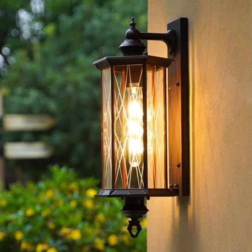 Outdoor Wall Lamp, Courtyard Lamp