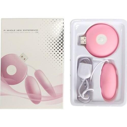 20 Frequency G-spot Vagina Massage Vibrator Egg USB Charging Clitoris Stimulation Bullet Vibrator Jump Eggs Sex Toys for Women