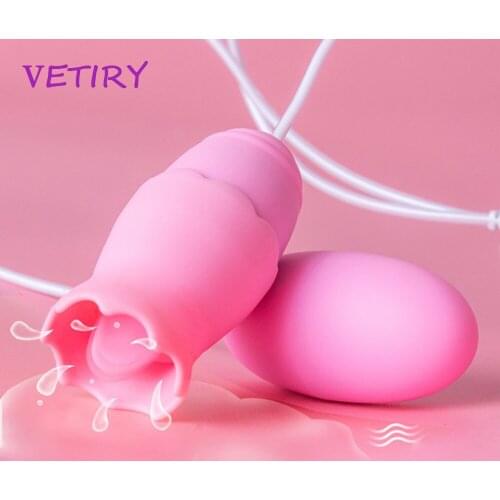 Tongue Vibrator USB Power Vibrating Egg G-spot Massage Oral Licking Clitoris Stimulator Sex Toys for Women 12 Modes Sex Shop