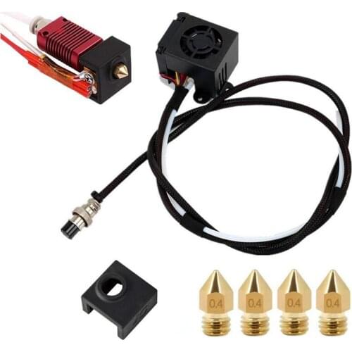 3D Printers Replacement Parts Assemble MK8 Extruder Hotend Kits Fit for Creality 3D Printing Printer CR-10 CR-10S CR10S5