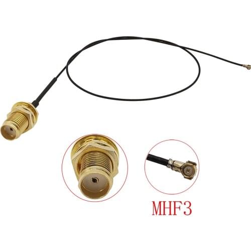 1Pcs SMA Female to IPX IPEX U.FL MHF3 0.81mm RF Pigtail Jumper Cable Connector