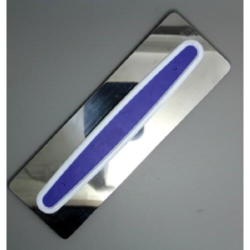Free Shipping Long Stainless Steel Icing Smoother with Hand Grip Pastry Scraper