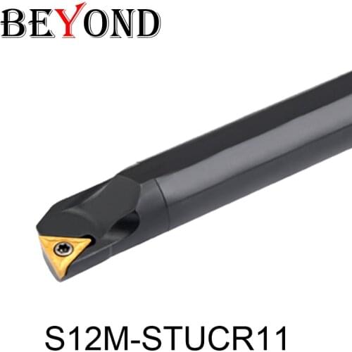 BEYOND S12M-STUCR11 S12M-STUCL11 S12M STUCR STUCL Internal Turning Tool Holder CNC Boring Bar Lathe Cutter Holder Lathe Tools