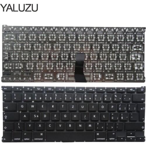 YALUZU Cezch Laptop Keyboard For Macbook A1369 A1466 A1405 13.3" CZ Keyboard 2011-2015 MD231 MD232 MC503 MC504 MC965 Replacement
