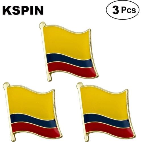 Colombia Lapel Pin Brooches Pins Flag badge Brooch Badges