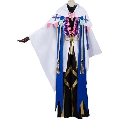 Fate Grand Order Merlin Ambrosius Cosplay Costumes Cosplay Coat, Perfect Custom for You